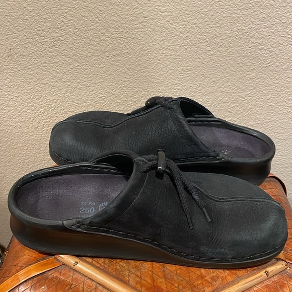Birkenstock Tatami Duna suede clogs. Black. Size 39 or 8-8.5 - Picture 5 of 9